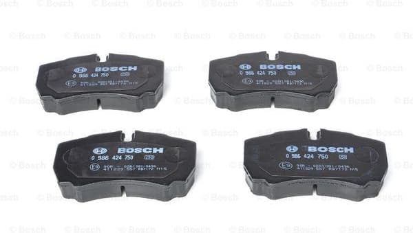Brake Pad Set, disc brake 0986424750 - image 6