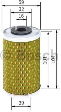 Hydraulic Filter, automatic transmission F026404000 - image 5