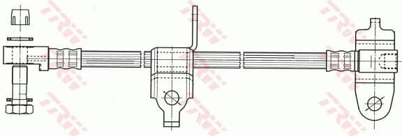 Brake Hose PHD953 - image 2