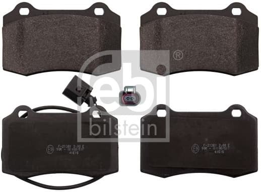 Brake Pad Set, disc brake 116208