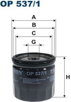 Oil Filter OP537/1