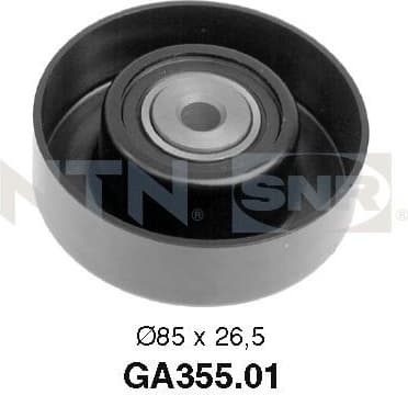 Deflection/Guide Pulley, V-ribbed belt GA355.01