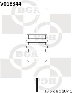 Valve inlet V018344