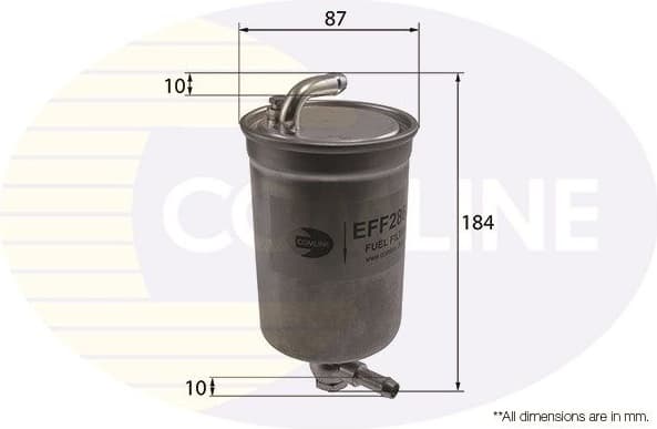 Filter diesel fuel EFF286D