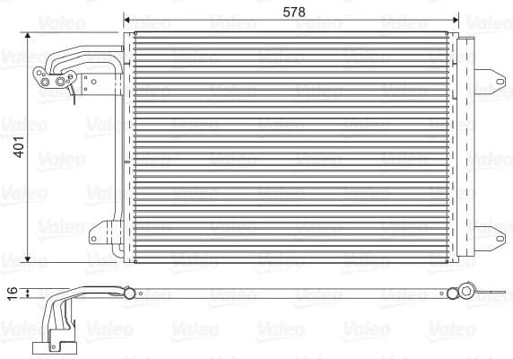 Condenser, air conditioning 817777