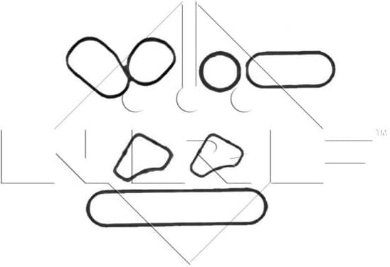 Oil Cooler, engine oil EASY FIT 31339 - image 2