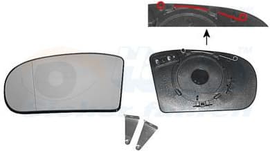 Mirror Glass, exterior mirror * HAGUS * 3032837 - image 2