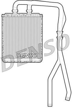 Heat Exchanger, interior heating DRR12010