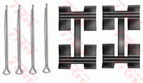 Accessory Kit, disc brake pad PFK339