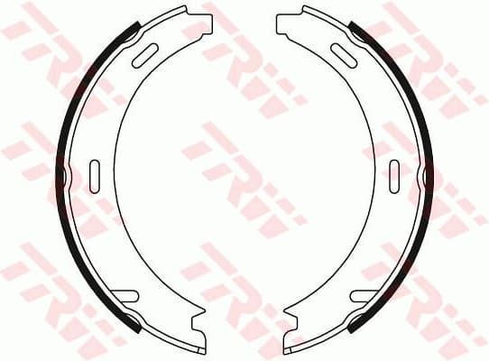 Brake Shoe Set, parking brake GS8208 - image 3