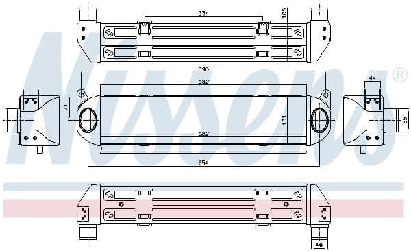 Charge Air Cooler 96243