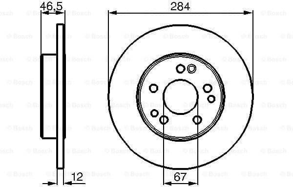 Brake Disc 0986478187