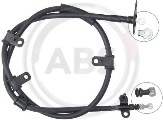Cable Pull, parking brake K17433