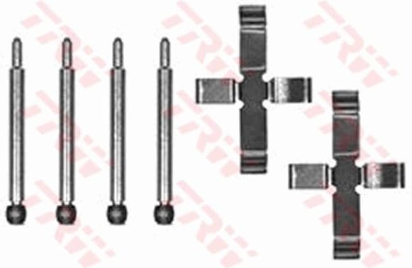 Accessory Kit, disc brake pad PFK152