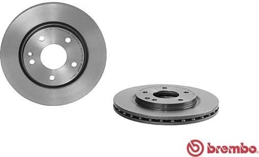 Brake Disc PRIME LINE - UV Coated 09.B843.11