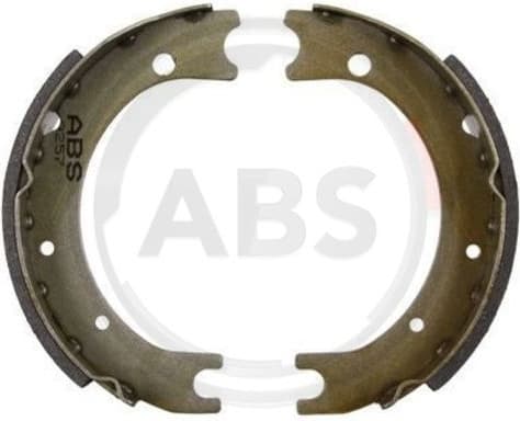 Brake Shoe Set, parking brake 9257
