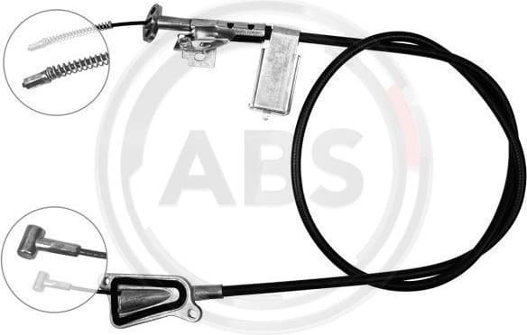 Cable Pull, parking brake K19807