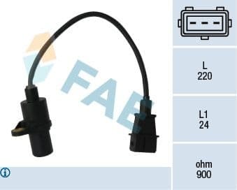 Sensor, crankshaft pulse 79049