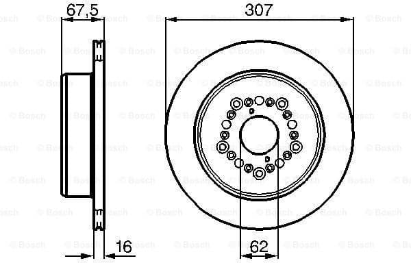 Brake Disc 0986479023 - image 2