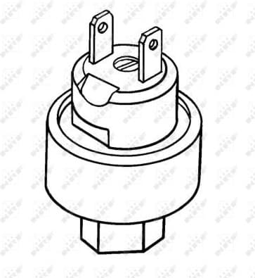 Pressure Switch, air conditioning EASY FIT 38904