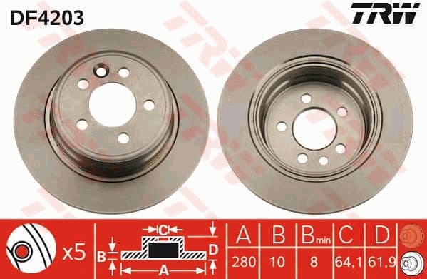 Brake Disc DF4203
