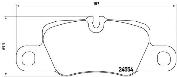 Brake Pad Set, disc brake PRIME LINE P65020