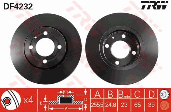 Brake Disc DF4232