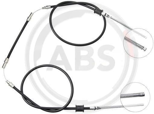 Cable Pull, parking brake K10875