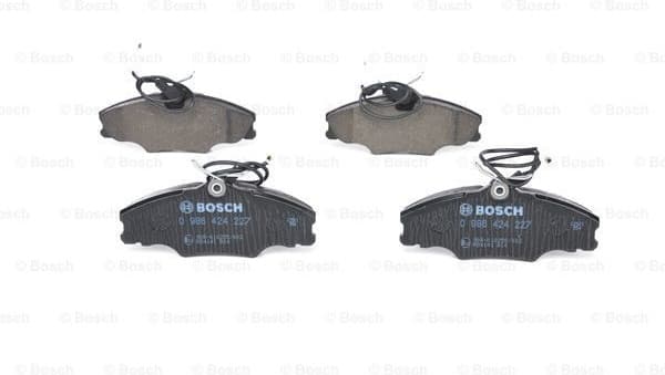 Brake Pad Set, disc brake 0986424227
