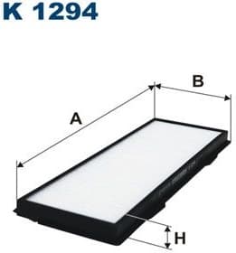 Filter, cabin air K1294