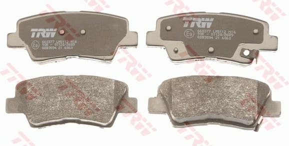 Brake Pad Set, disc brake GDB3594 - image 2