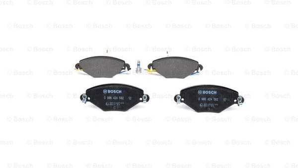 Brake Pad Set, disc brake 0986424582 - image 3