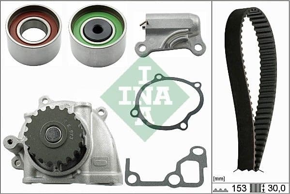 Water Pump & Timing Belt Kit 530047730