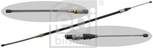 Cable Pull, parking brake 14208