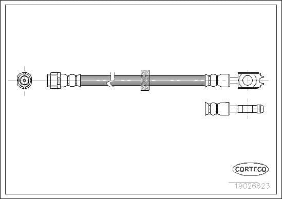 Brake Hose 19026623