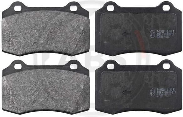Brake Pad Set, disc brake 37691