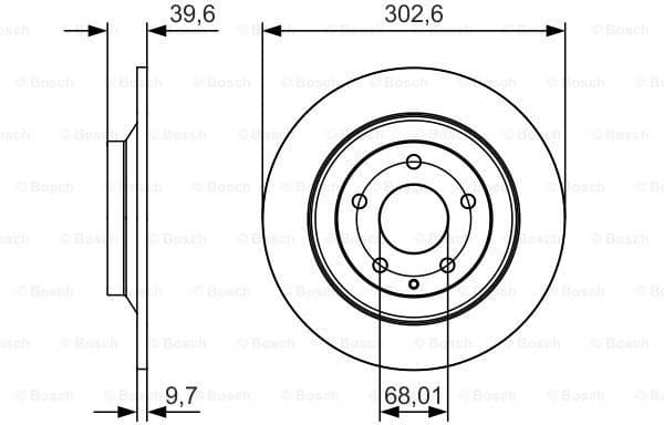 Brake Disc 0986479C28 - image 5