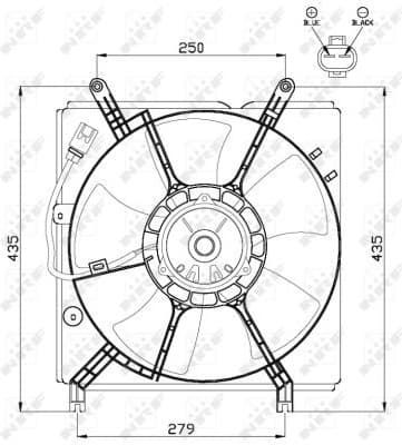 Fan, engine cooling 47534 - image 4