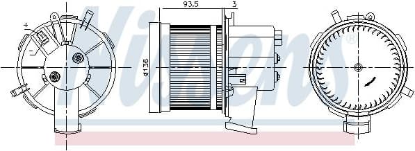 Interior Blower 87303