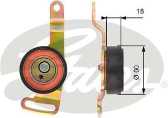 Belt Tensioner, V-ribbed belt DriveAlign™ T39119