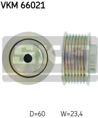 Deflection/Guide Pulley, V-ribbed belt VKM 66021