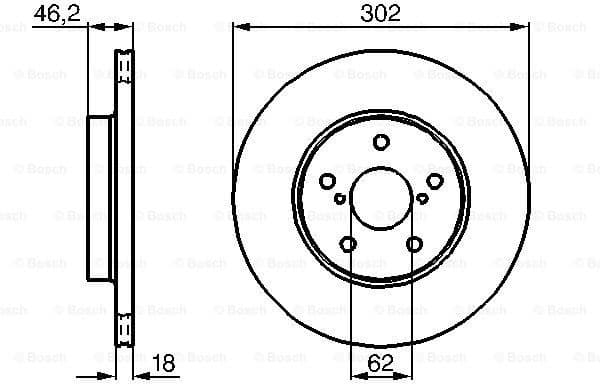 Brake Disc 0986478490