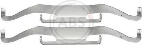 Accessory Kit, disc brake pad 1681Q