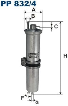 Fuel Filter PP832/4