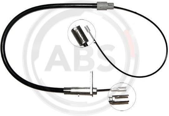 Cable Pull, parking brake K19626