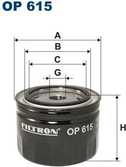 Oil Filter OP615