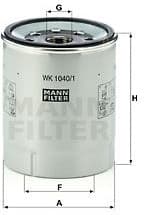 Fuel Filter WK1040/1X