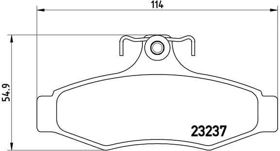 Brake Pad Set, disc brake PRIME LINE P15005
