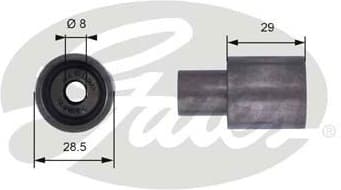 Deflection Pulley/Guide Pulley, timing belt PowerGrip™ T42051