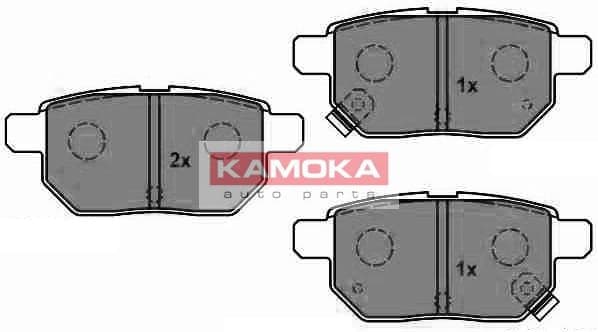 Brake pads rear JQ1018084